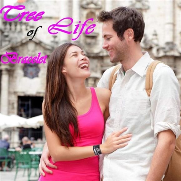 Inspirational Tree of Life Leather Bracelets for Women, Gifts for Teens Girls - Picture 6 of 9